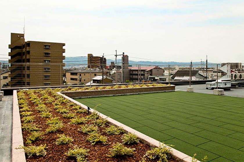 ソラスト鶴見緑地 屋上庭園