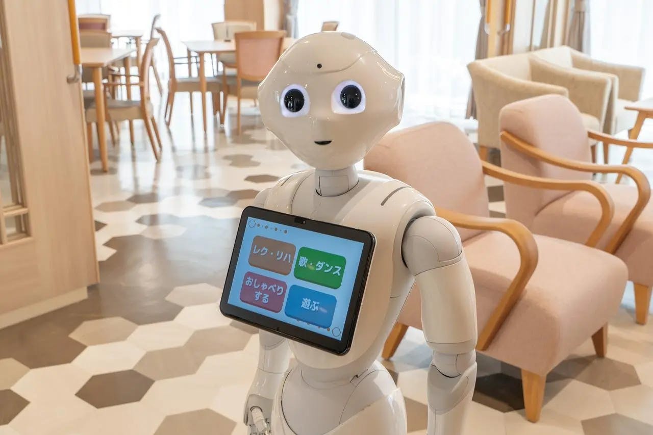 イリーゼ坂戸 ペッパーくん