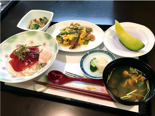 グランドマスト板橋本蓮沼 食事例