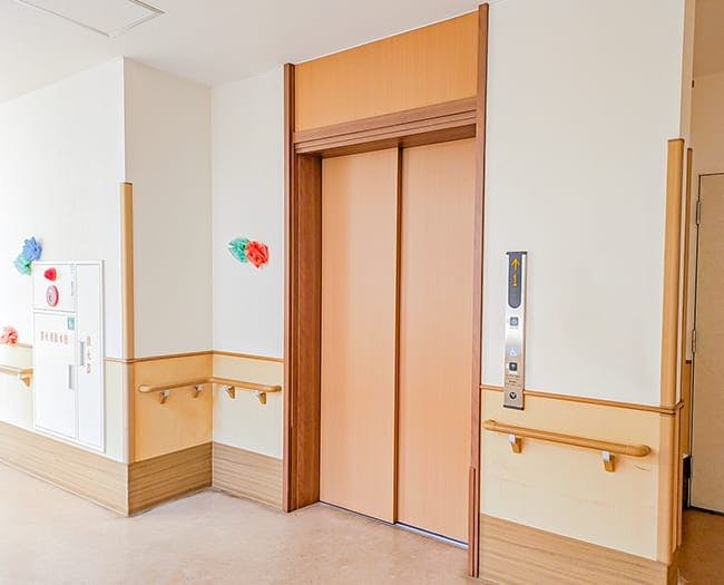 ケアハウス エバーグリーンみずほの エレベーター