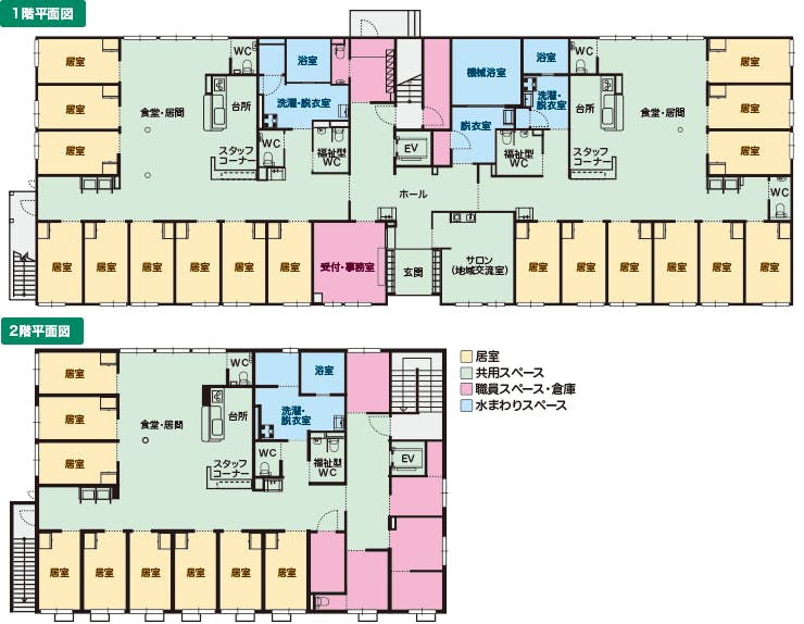 グループホームエクセレント嵯峨嵐山 間取図