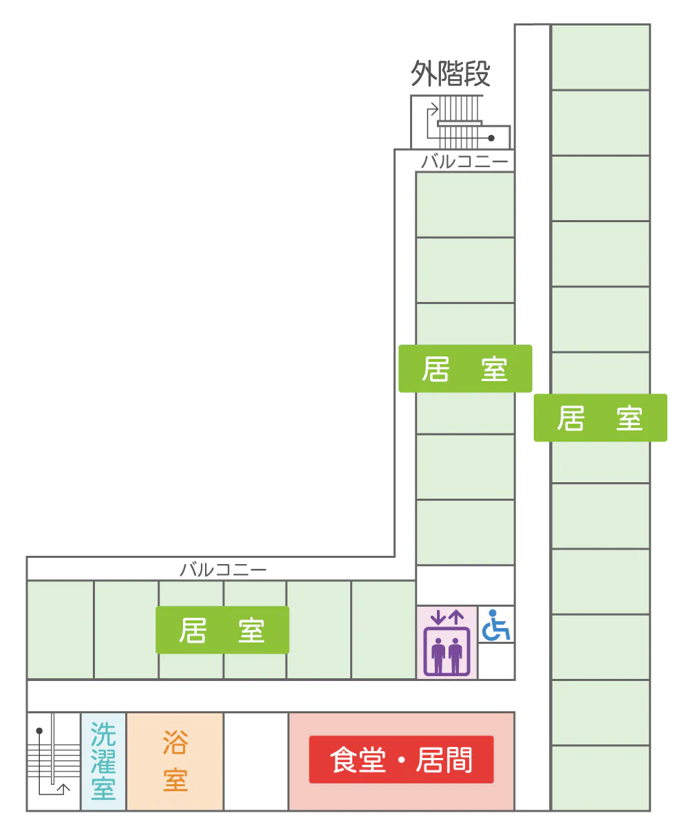 名塩すみれハイム 間取図