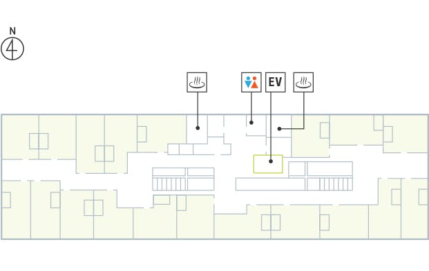 サービス付き高齢者向け住宅musubiまちの家 間取図