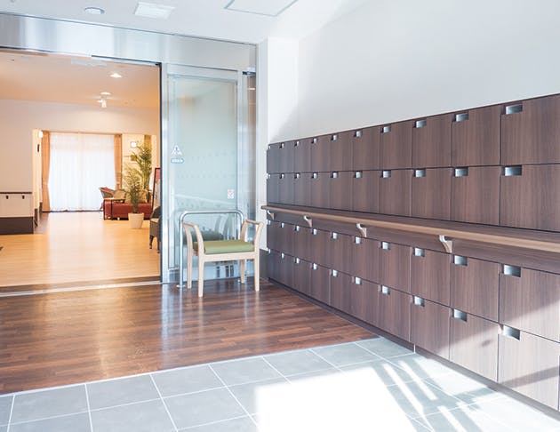 リアンレーヴ戸田公園 エントランス