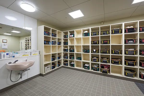 スーパー・コート南花屋敷 脱衣室