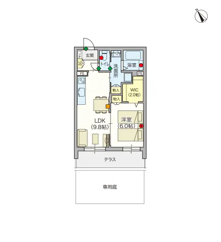 ヘーベルVillage藤沢本町 間取図