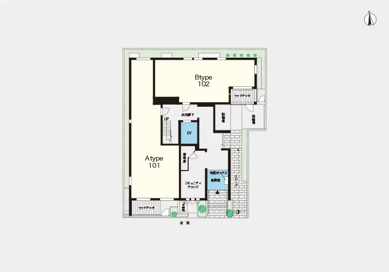 ヘーベルVillage世田谷3丁目 間取図