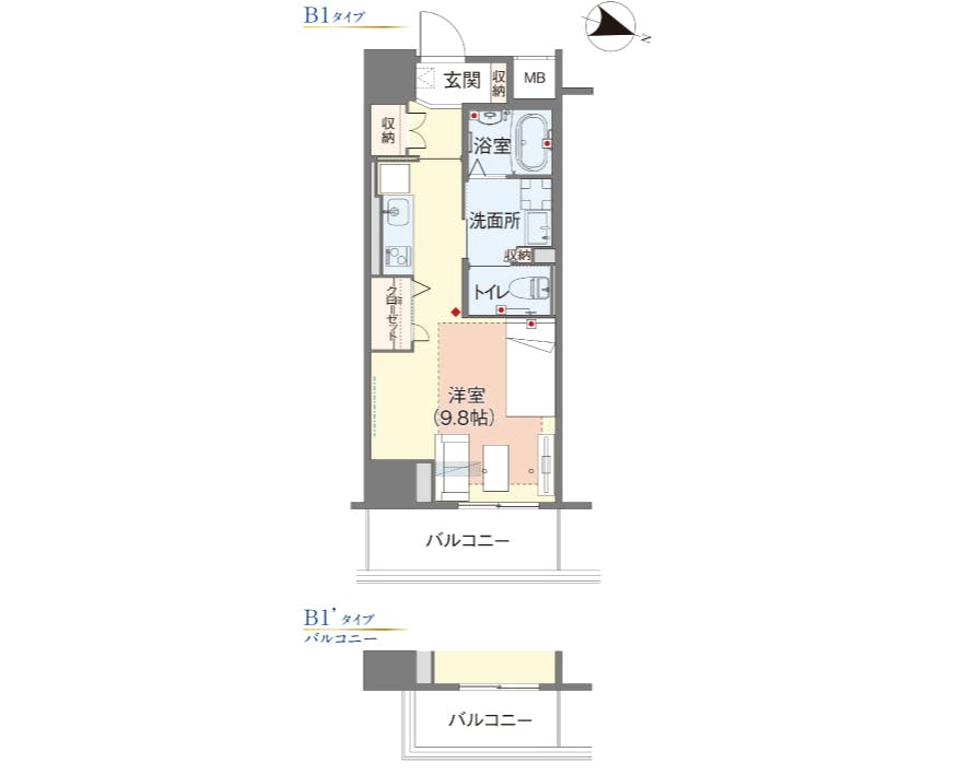 グランドマスト大塚駅前 間取図
