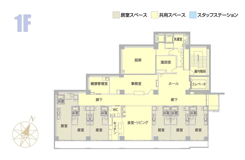 チャームスイート神戸摩耶 間取図