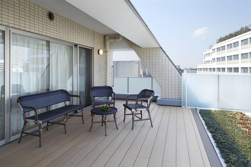 ニチイホーム不動前 テラス