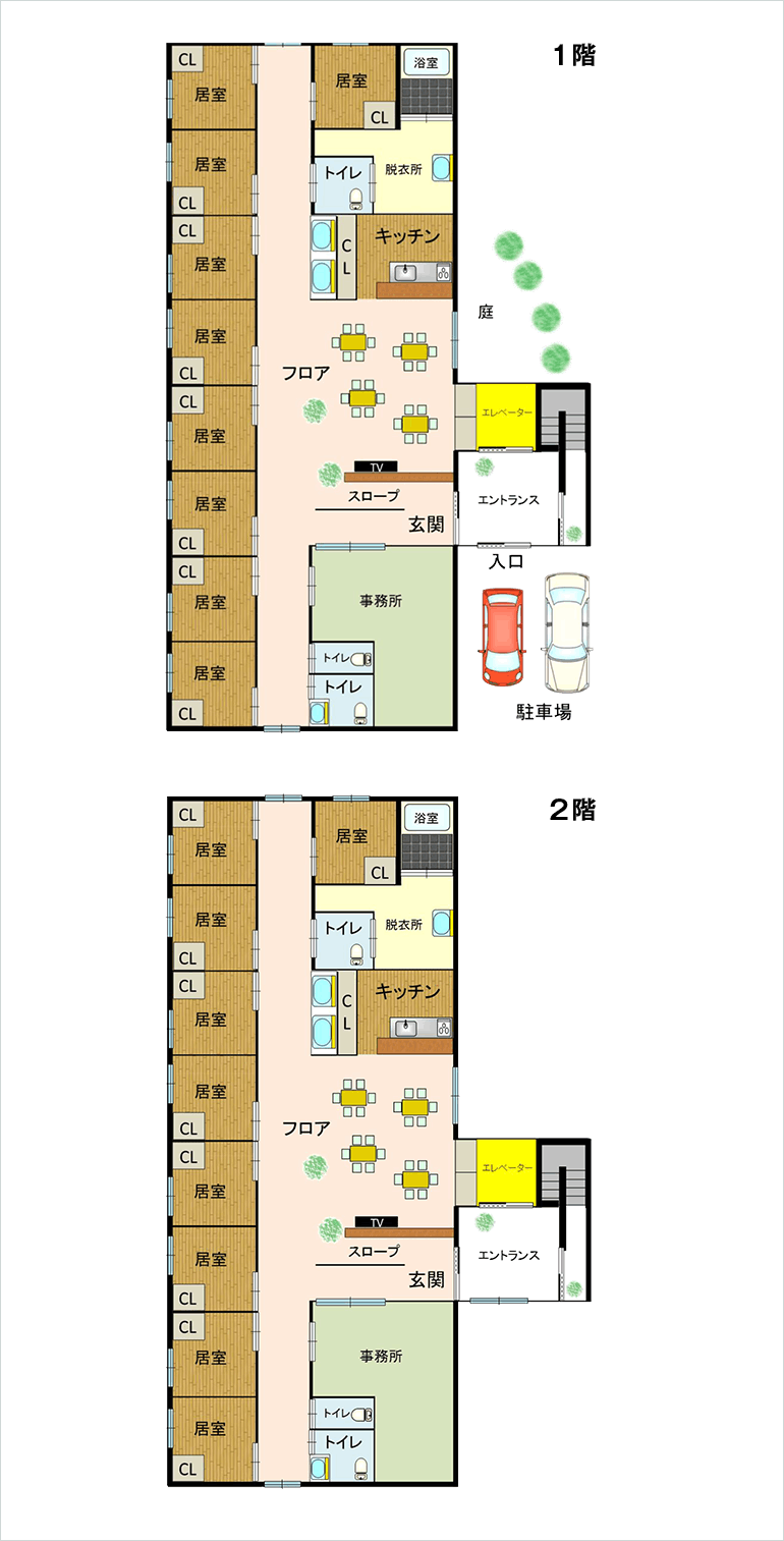 さわやかグループホームさいたま 間取図