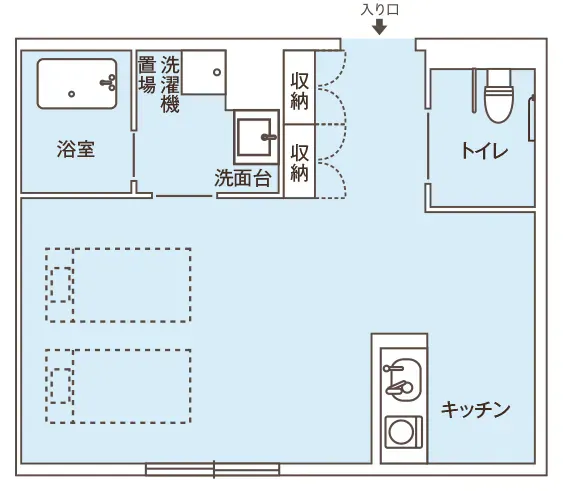 ココファン枚方公園 間取図