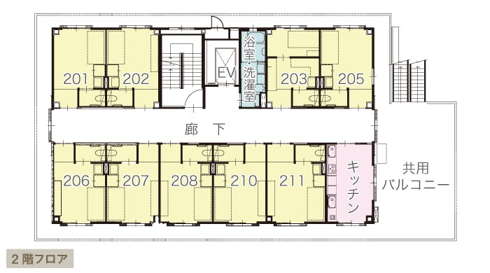 オーリョク青山 間取図