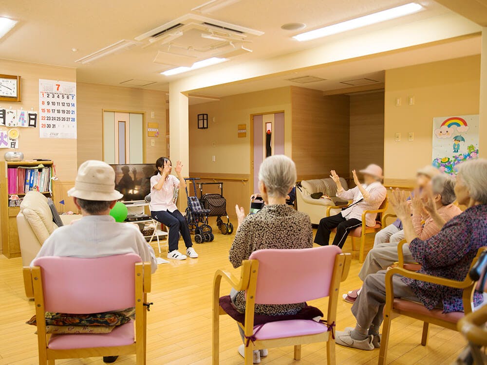 グループホームテラシス桜花 運動ゲーム