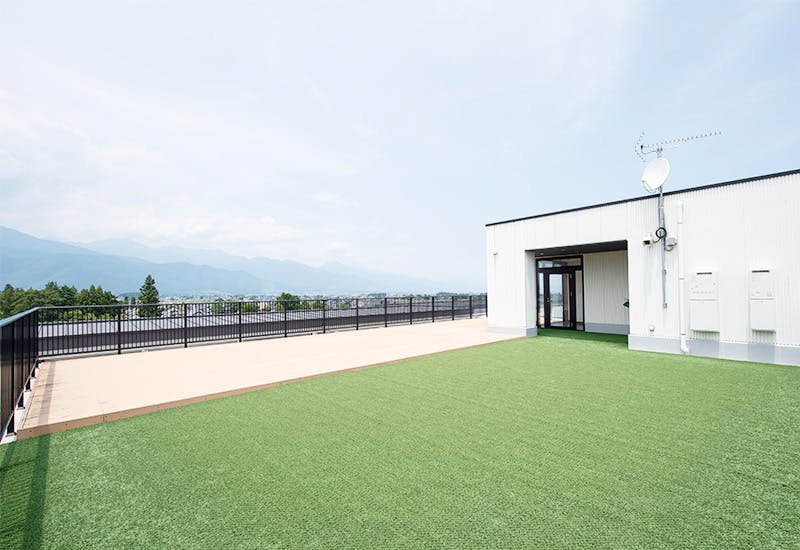 ミサトピアロピテル一日市場 屋上庭園