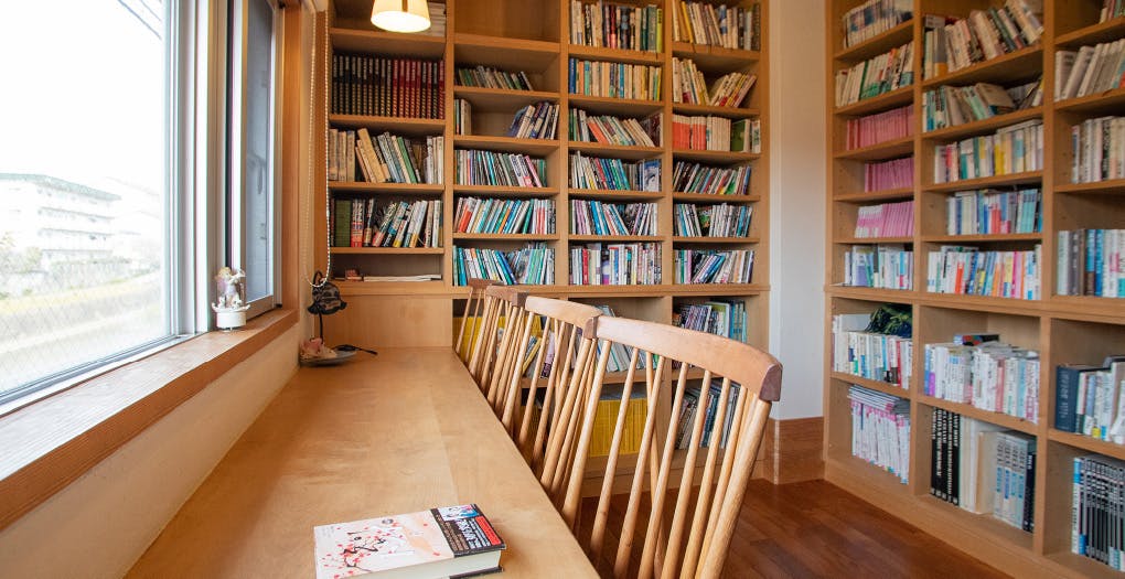 コレクティブハウスアクラスタウン 図書館「ぶんぶん文庫」