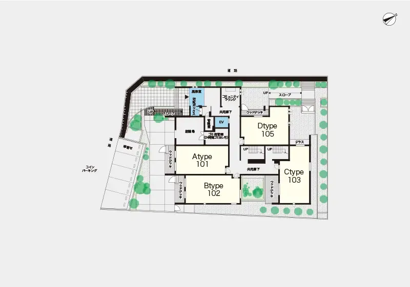ヘーベルVillage本蓮沼 間取図