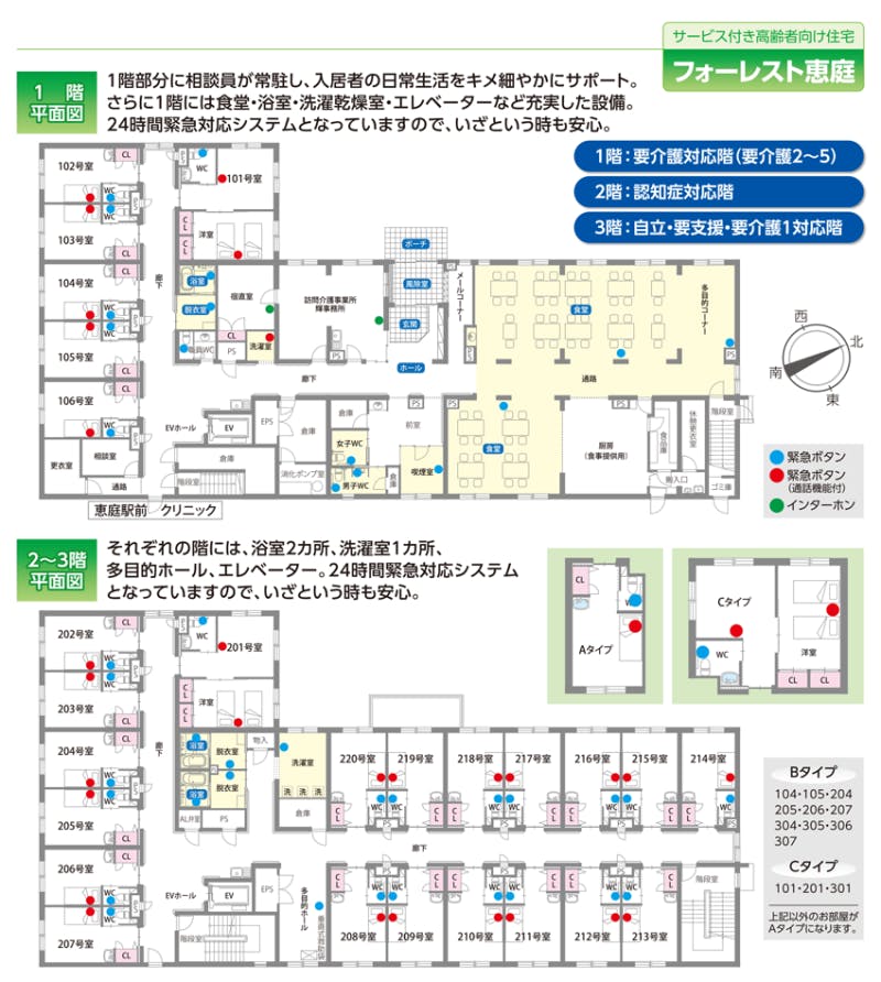 フォーレスト恵庭 間取図