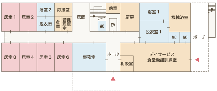 嘉悦館 間取図