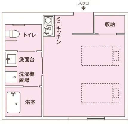 ココファン高槻山手 間取図