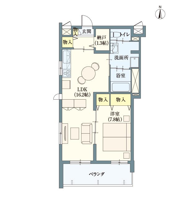ヘーベルVillage練馬春日町 間取図
