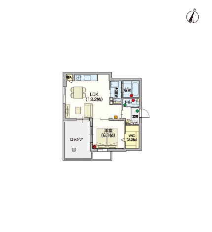 ヘーベルVillage湘南台Ⅱ 間取図