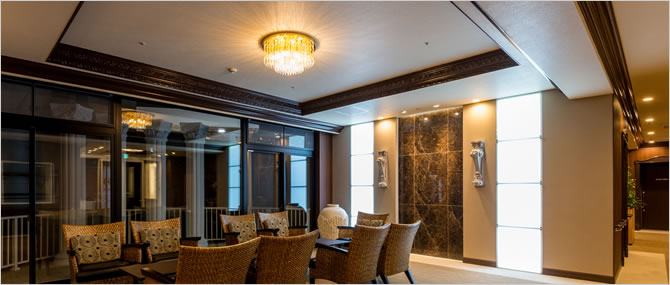 ノアガーデン旭ヶ丘アーバンクラス エントランス、ロビー