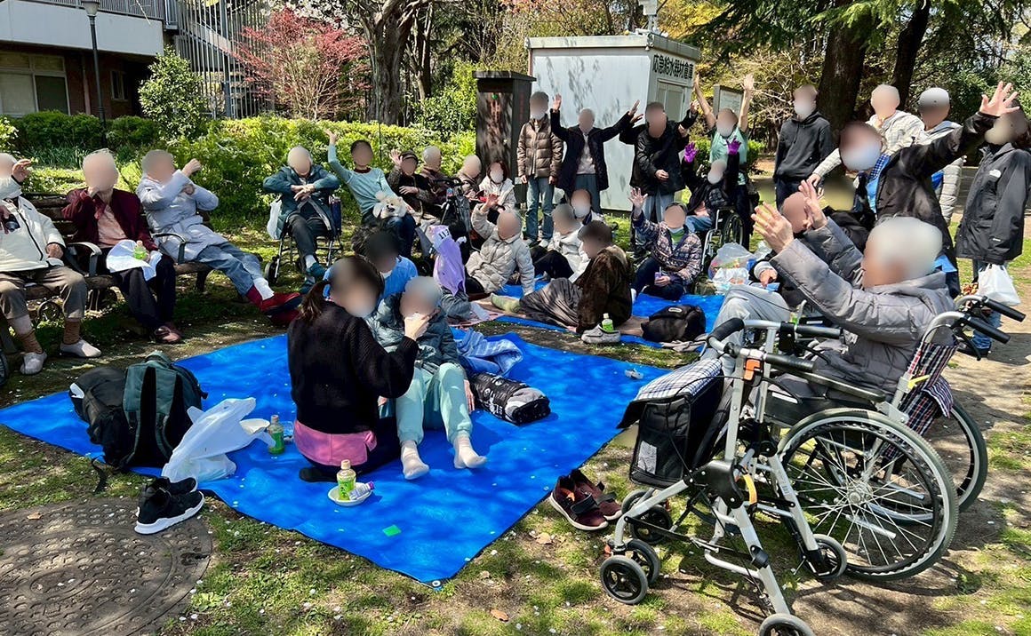 たのしい家中野江古田 お花見
