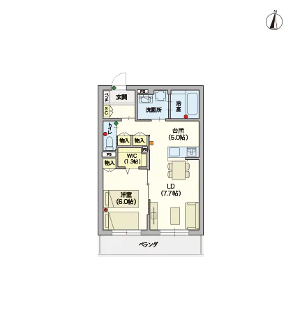 ヘーベルVillage井荻II 間取図