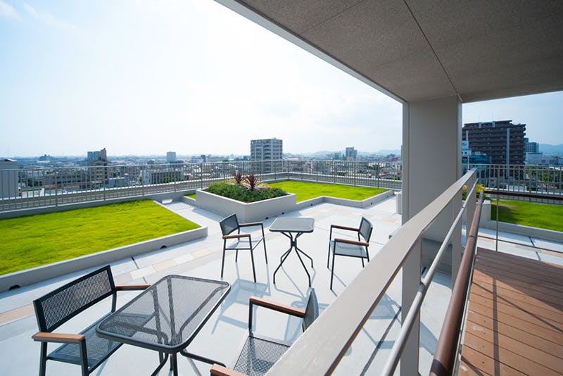 チャーム加古川駅前 屋上テラス