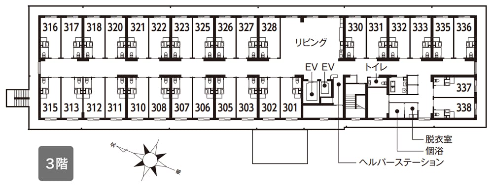 イリーゼ船橋塚田・新館 間取図
