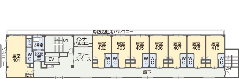 リーブル忠岡 間取図