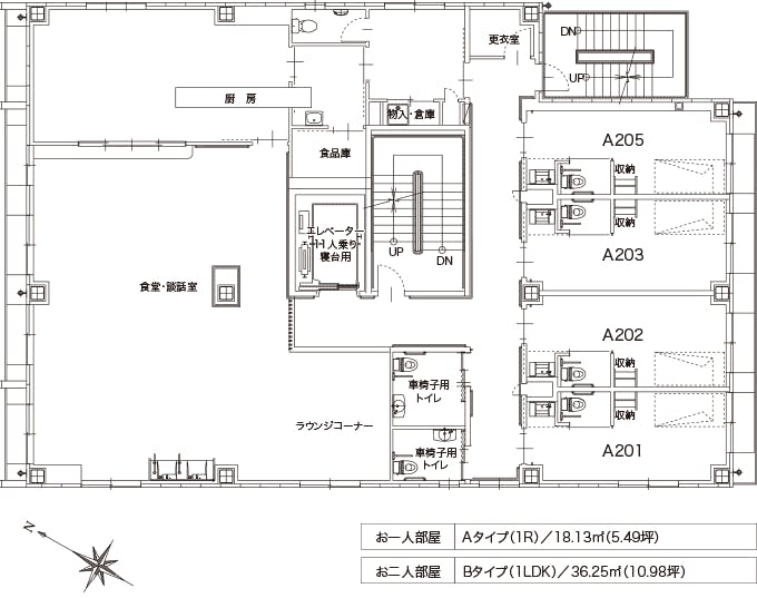 アルファリビング鹿児島東千石 間取図