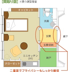 エテルノテレサ浜寺元町 間取図