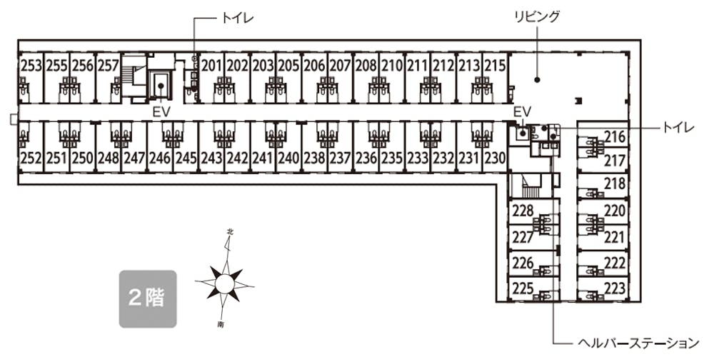 イリーゼ東久留米 間取図