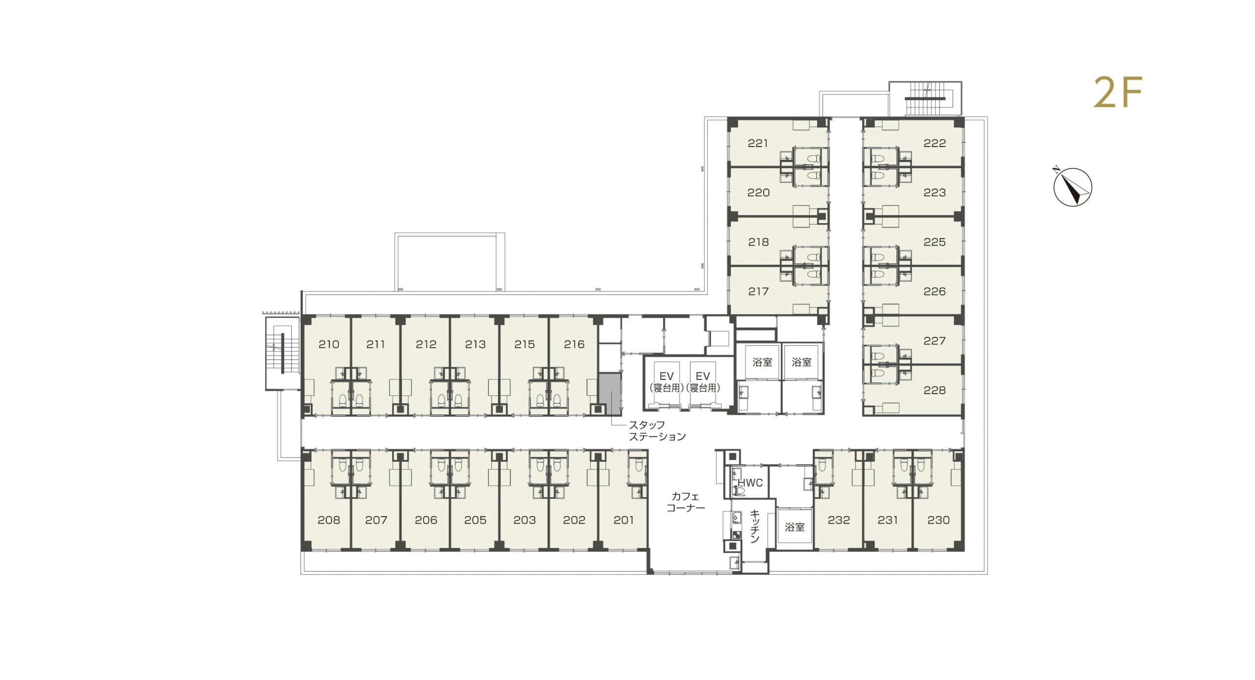 チャーム栗東 間取図