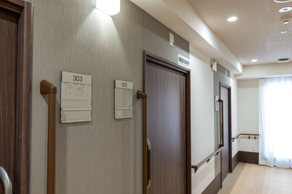 リアンレーヴ緑園都市 3階廊下