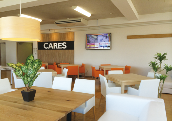 調布ガーデン エントランス