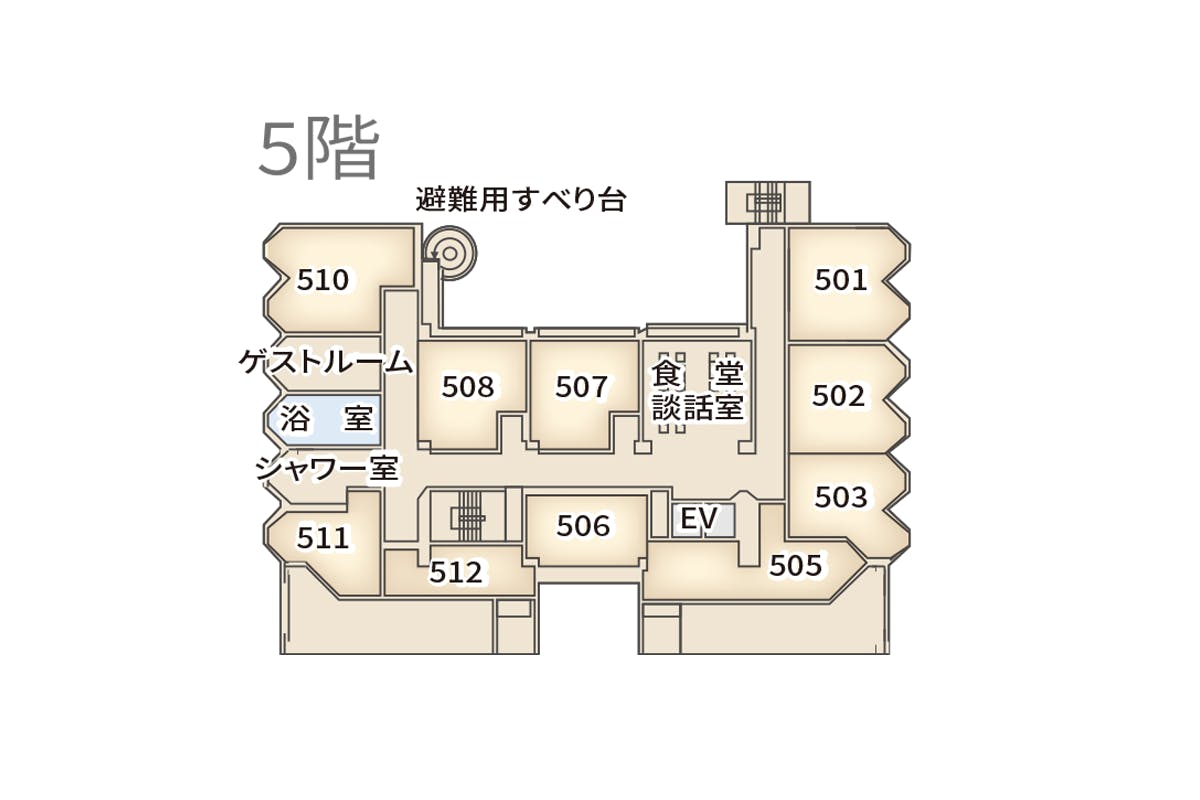 介護付有料老人ホーム ソラスト江戸川 間取図