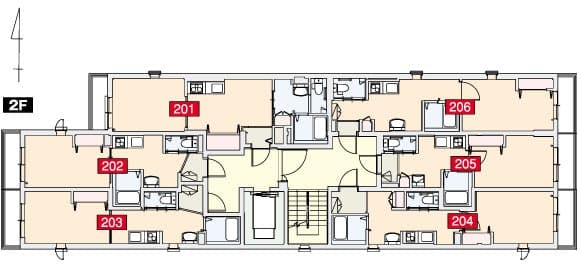 HDケア高田馬場 間取図