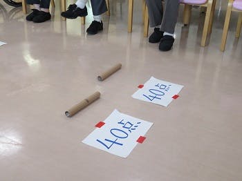 せせらぎの里鹿児島南 足でコロコロ運動