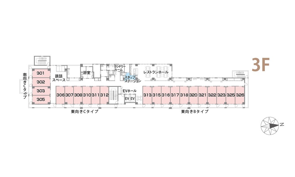 ルナハート千里 丘の街 間取図