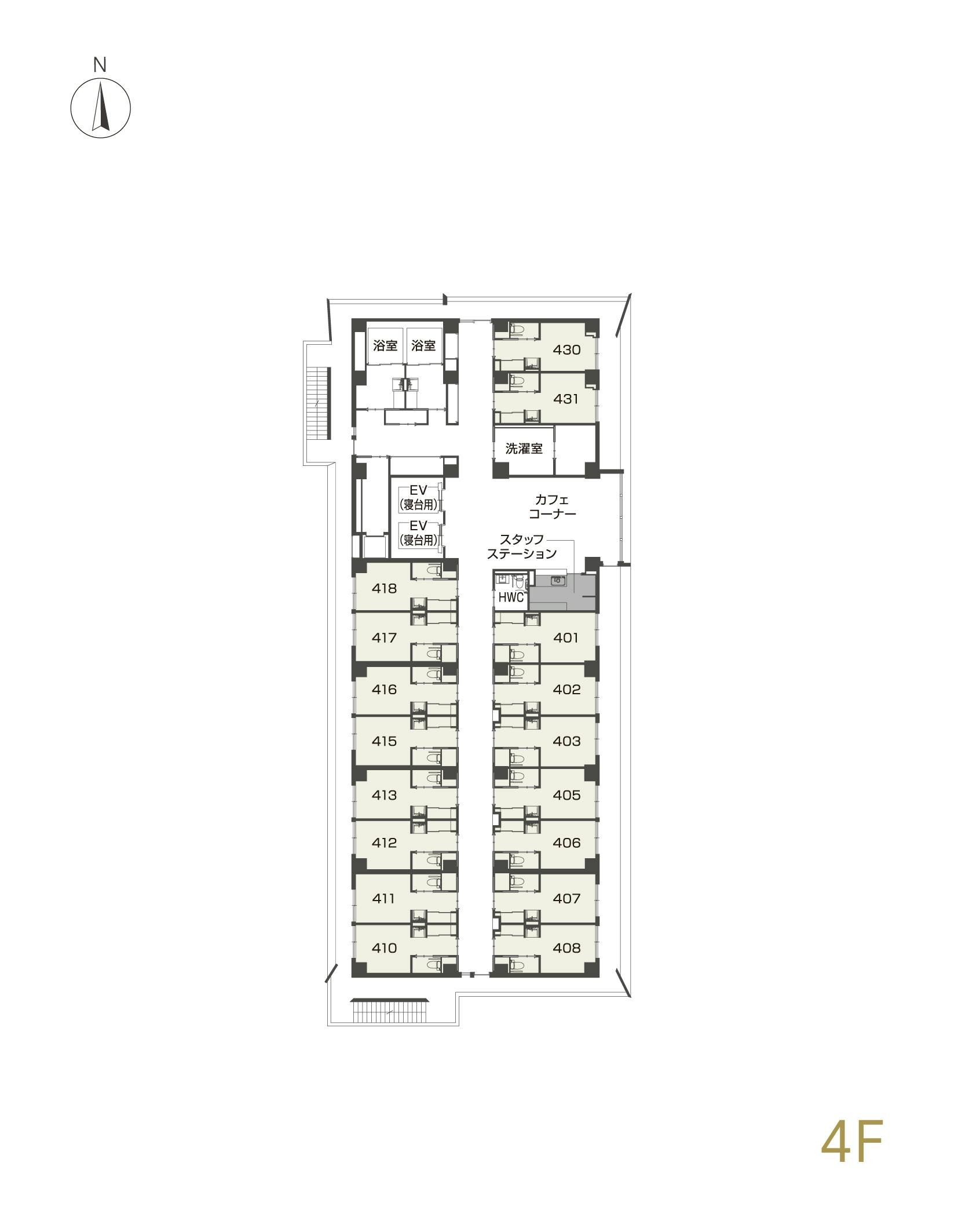 チャーム府中番場 間取図