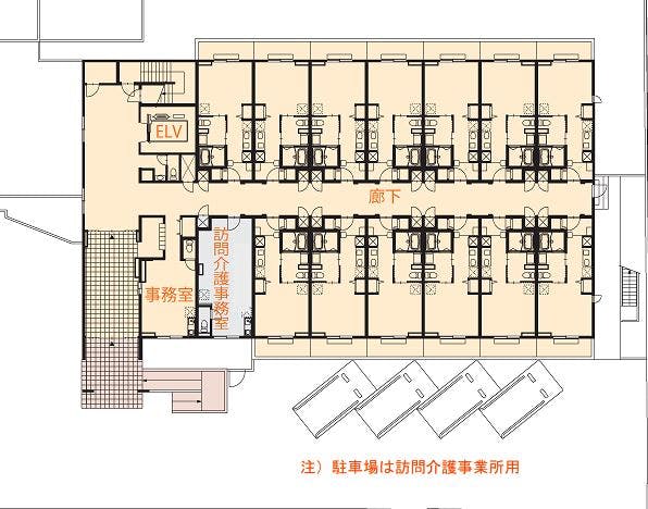 エルダーガーデン大和 間取図