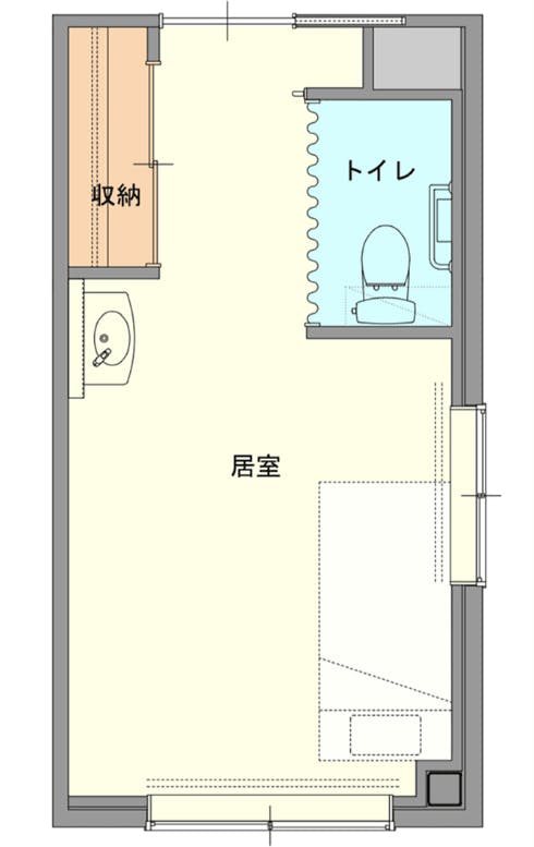 にじいろぱる松戸六実 間取図