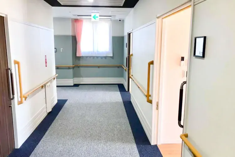 ゆとり庵北越谷ナーシングホーム 廊下