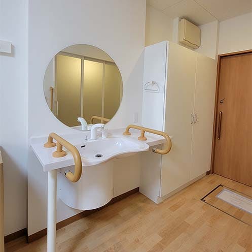 リープ楠木苑 洗面台