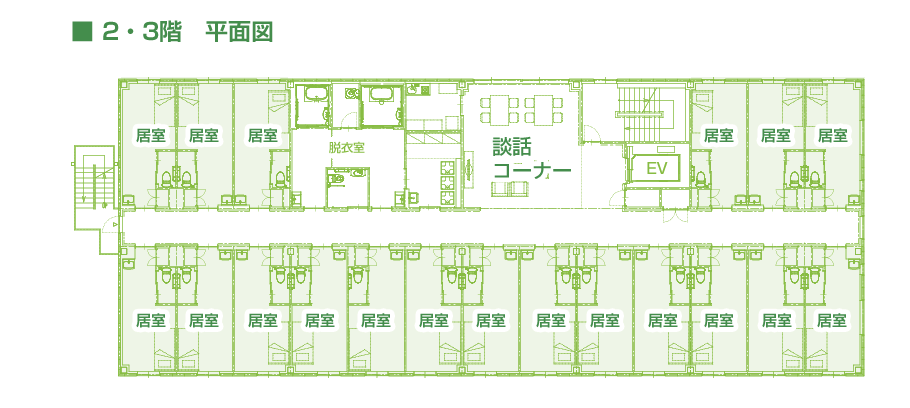 リュミエール東大阪西堤の風 間取図