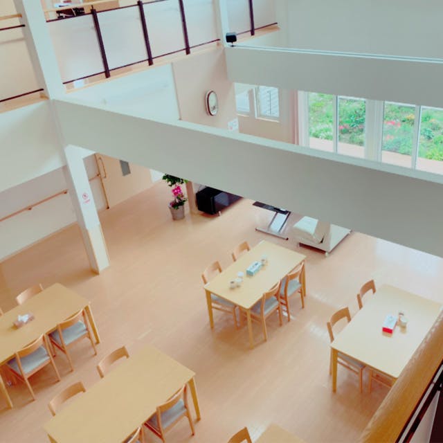 大曲椿 食堂兼談話室