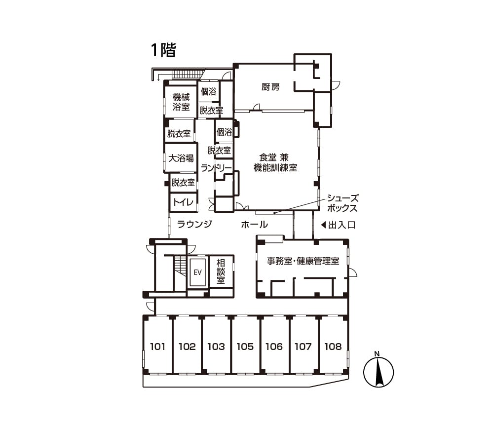 ドーミーときわ台 間取図